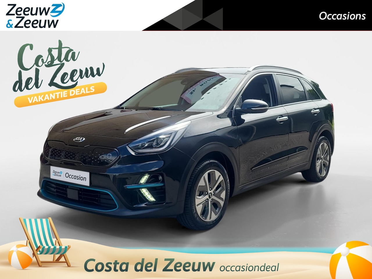 Kia e-Niro - ExecutiveLine 64 kWh Meest luxe uitvoering | Accu = 100% | Dealer onderhouden | Fabrieksga - AutoWereld.nl