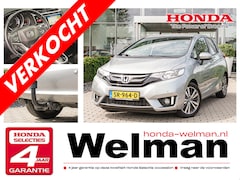 Honda Jazz - 1.3i VTEC ELEGANCE - AUTOMAAT - NAVIGATIE - SPOILER - TREKHAAK -SPATLAPPEN