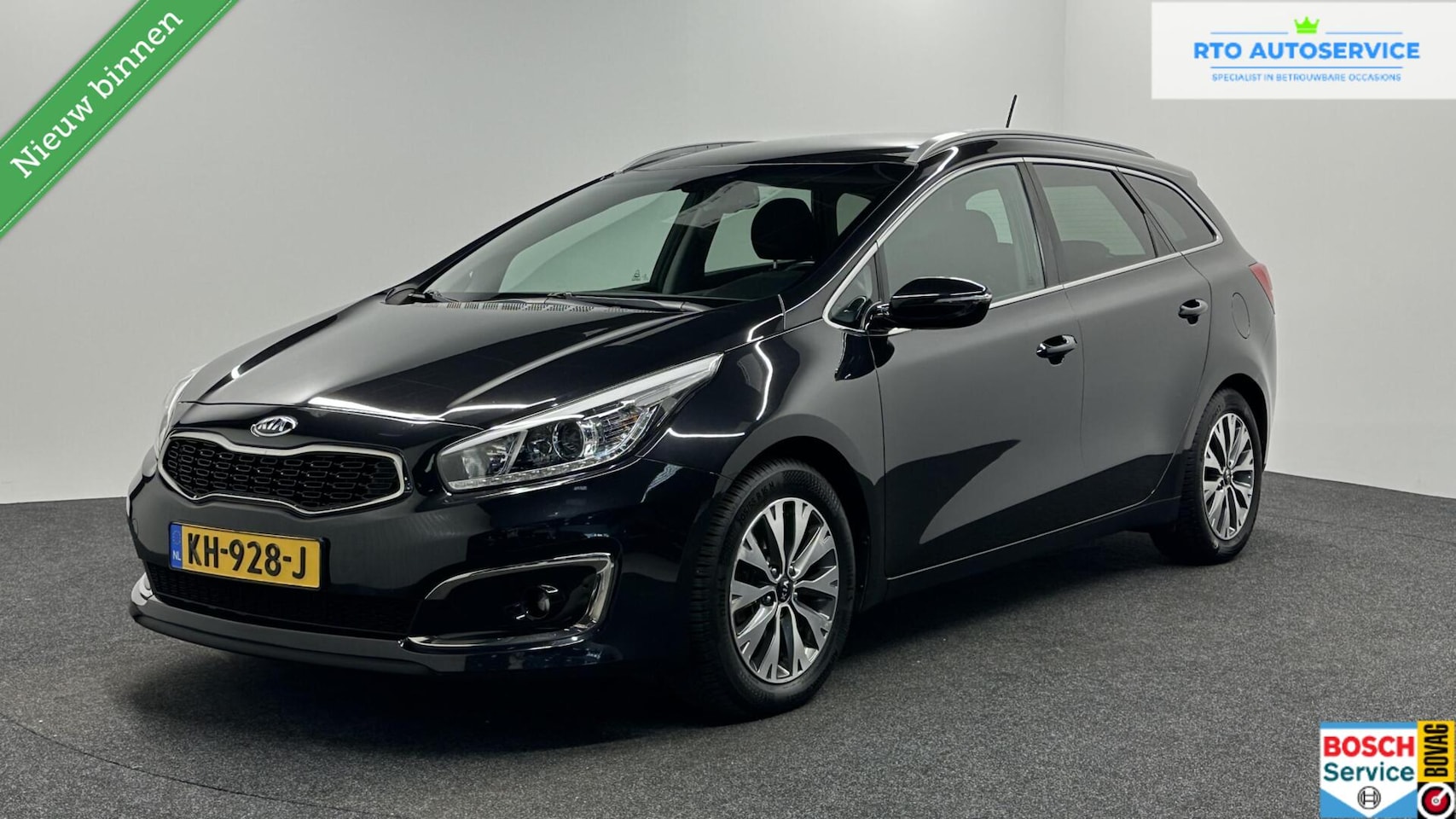 Kia Cee'd Sportswagon - 1.6 CRDi Business DynamicLine NAVI TREKHAAK ECC LM . - AutoWereld.nl