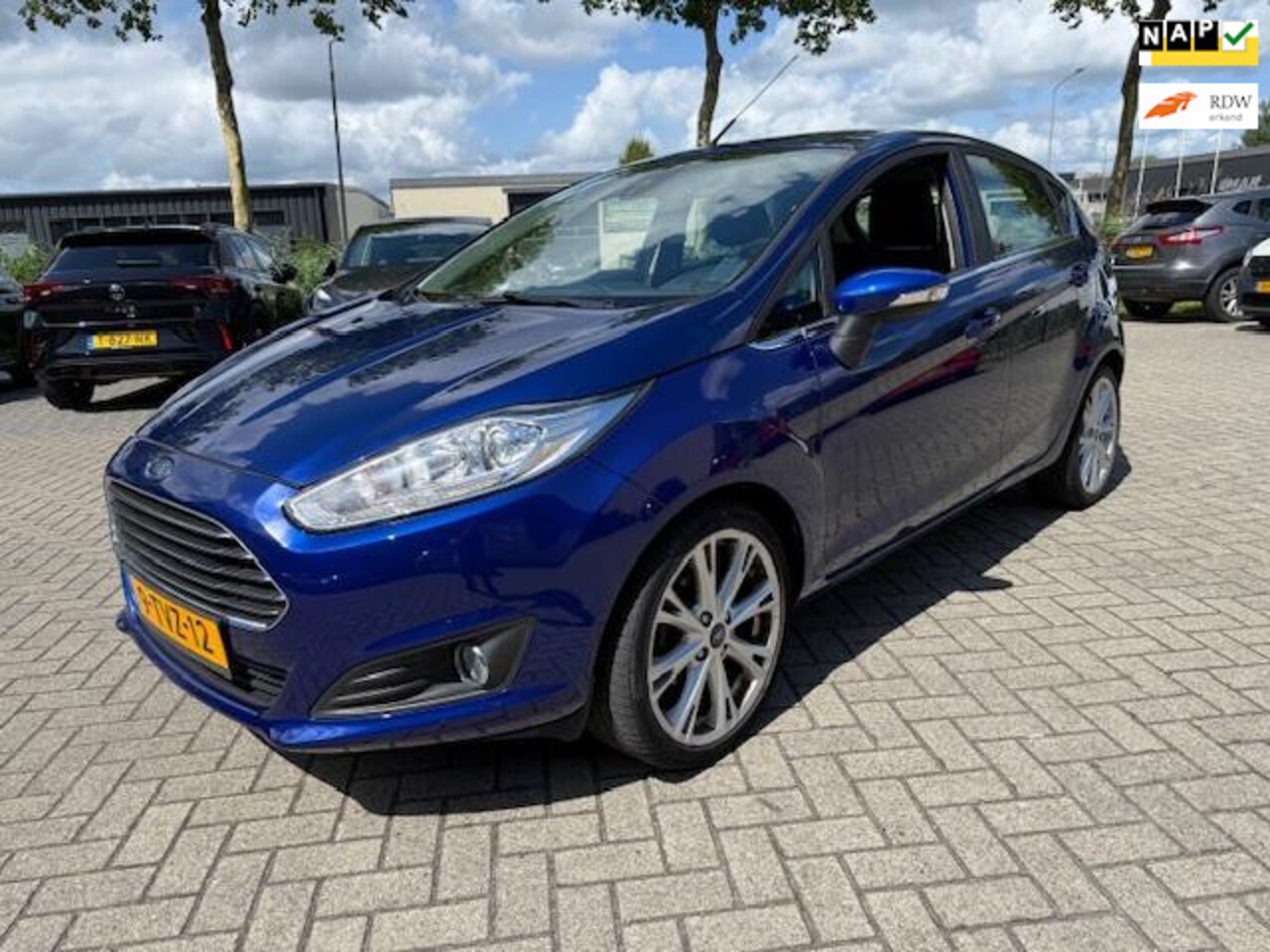 Ford Fiesta - 1.0 EcoBoost Titanium X Airco Navi PDC 2DeEigenaar NAP 5DEURS - AutoWereld.nl