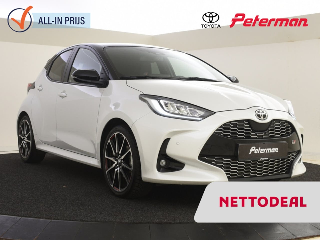 Toyota Yaris - Netto Deal * 1.5 Hybrid GR Sport | Panoramadak | PDC V+A | Stuur en Stoelverw - AutoWereld.nl