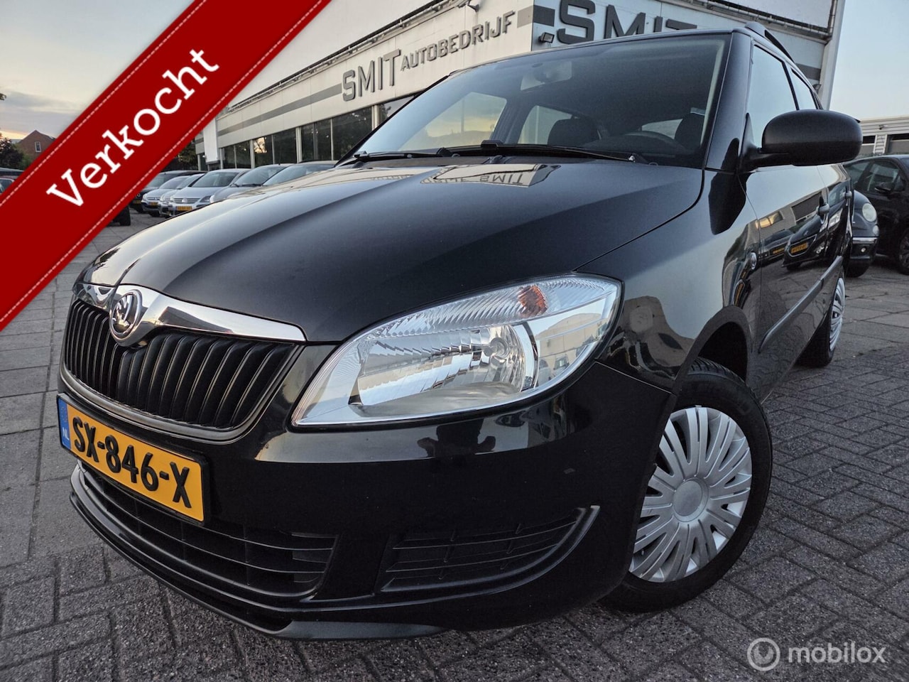 Skoda Fabia Combi - 1.2 Go AC ZEER MOOI - AutoWereld.nl