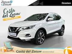 Nissan Qashqai - 1.3 DIG-T Tekna | Trekhaak | Lage kilometers | 360 Graden camera | Cruise | Telefoon |