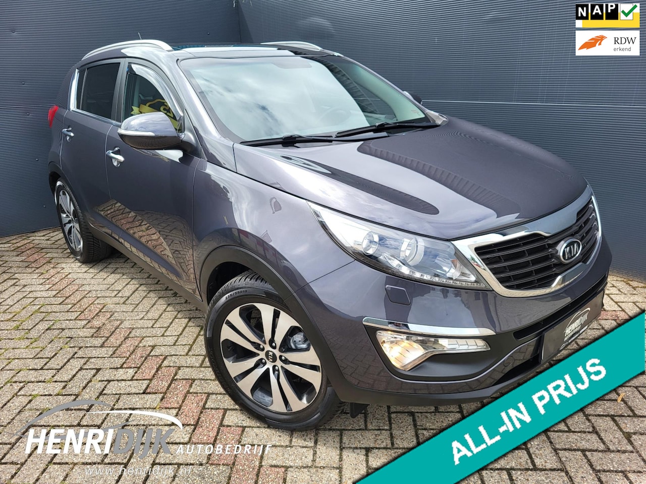 Kia Sportage - 2.0 X-ecutive Plus Pack Schuifdak / Leder / Camera / Navi / Clima - AutoWereld.nl