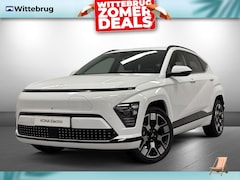 Hyundai Kona Electric - Premium 65.4 kWh Volledig Elektrische Automaat met Navigatie, Lederen bekleding en Stoelve