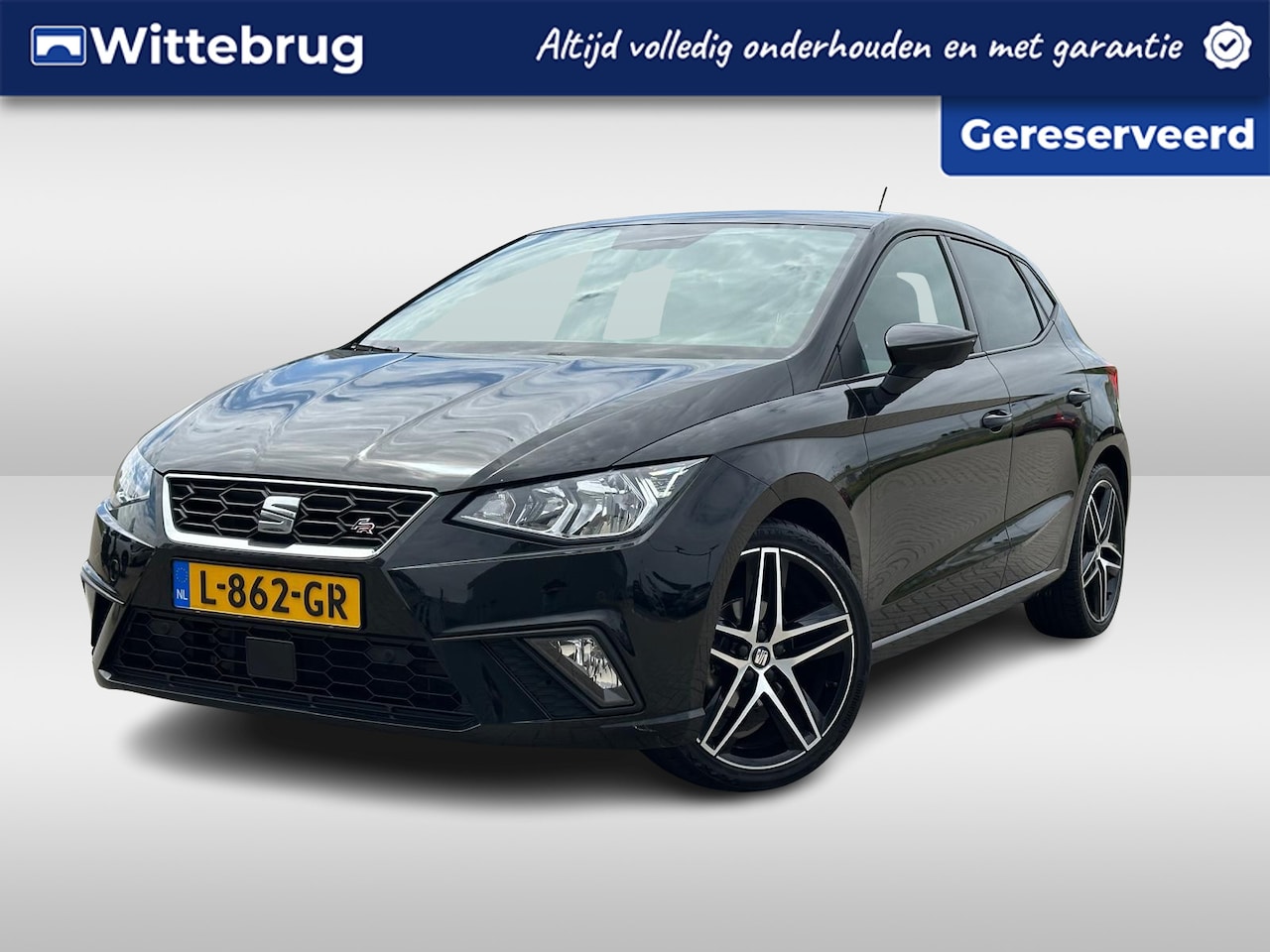 SEAT Ibiza - 1.0 TSI FR Business Intense / Digitaal dashboard / Navigatie / App connect / Climate contr - AutoWereld.nl