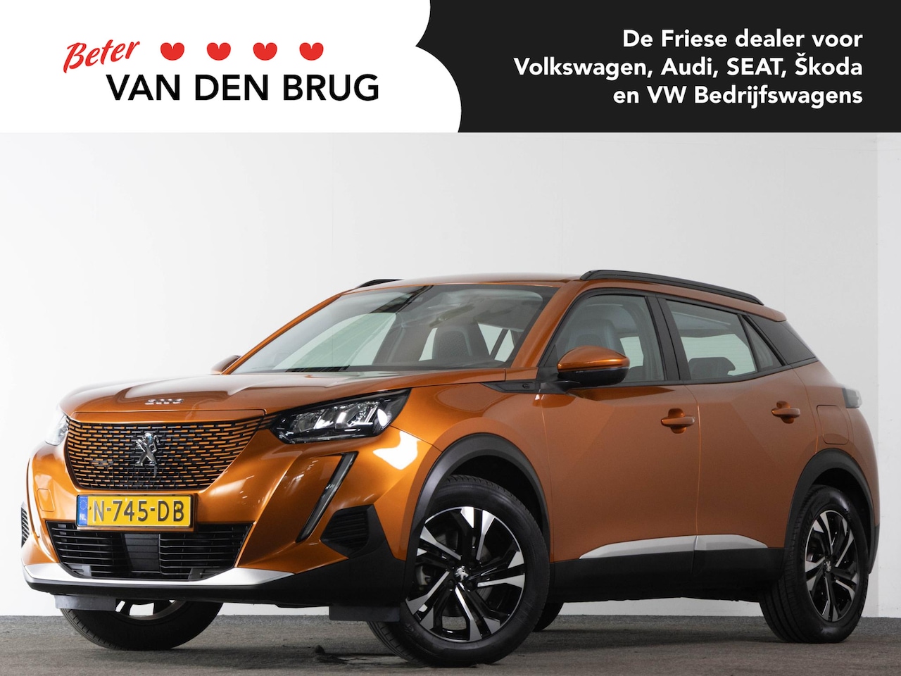 Peugeot e-2008 - EV Allure 50 kWh 136 PK | Navigatie Via Smartphone | Achteruitrijcamera | - AutoWereld.nl