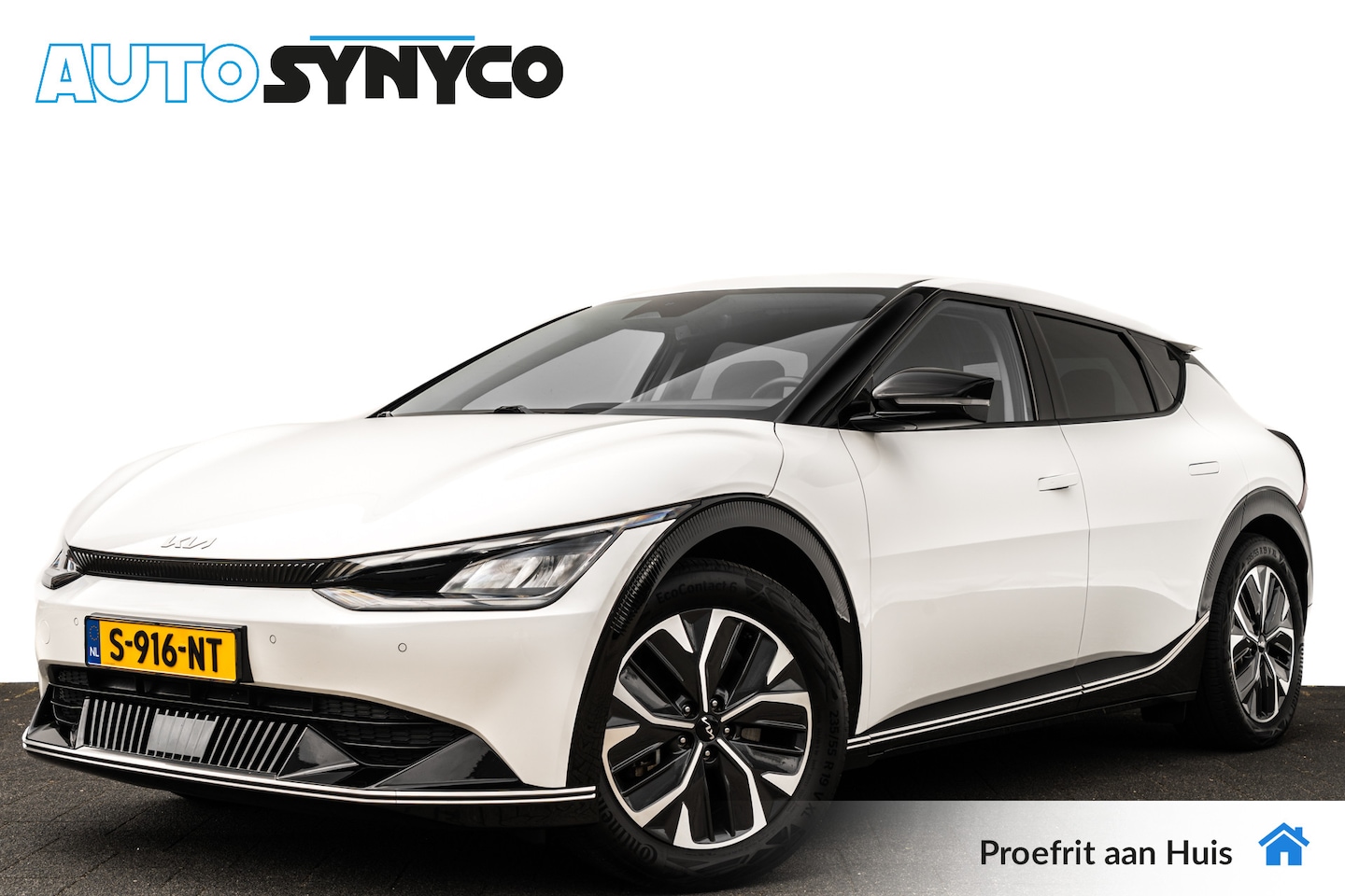 Kia EV6 - Plus 77.4 kWh I Meridian Sound I Afn.Trekhaak I Ventilatie Stoelen Leder I Widescreen - AutoWereld.nl
