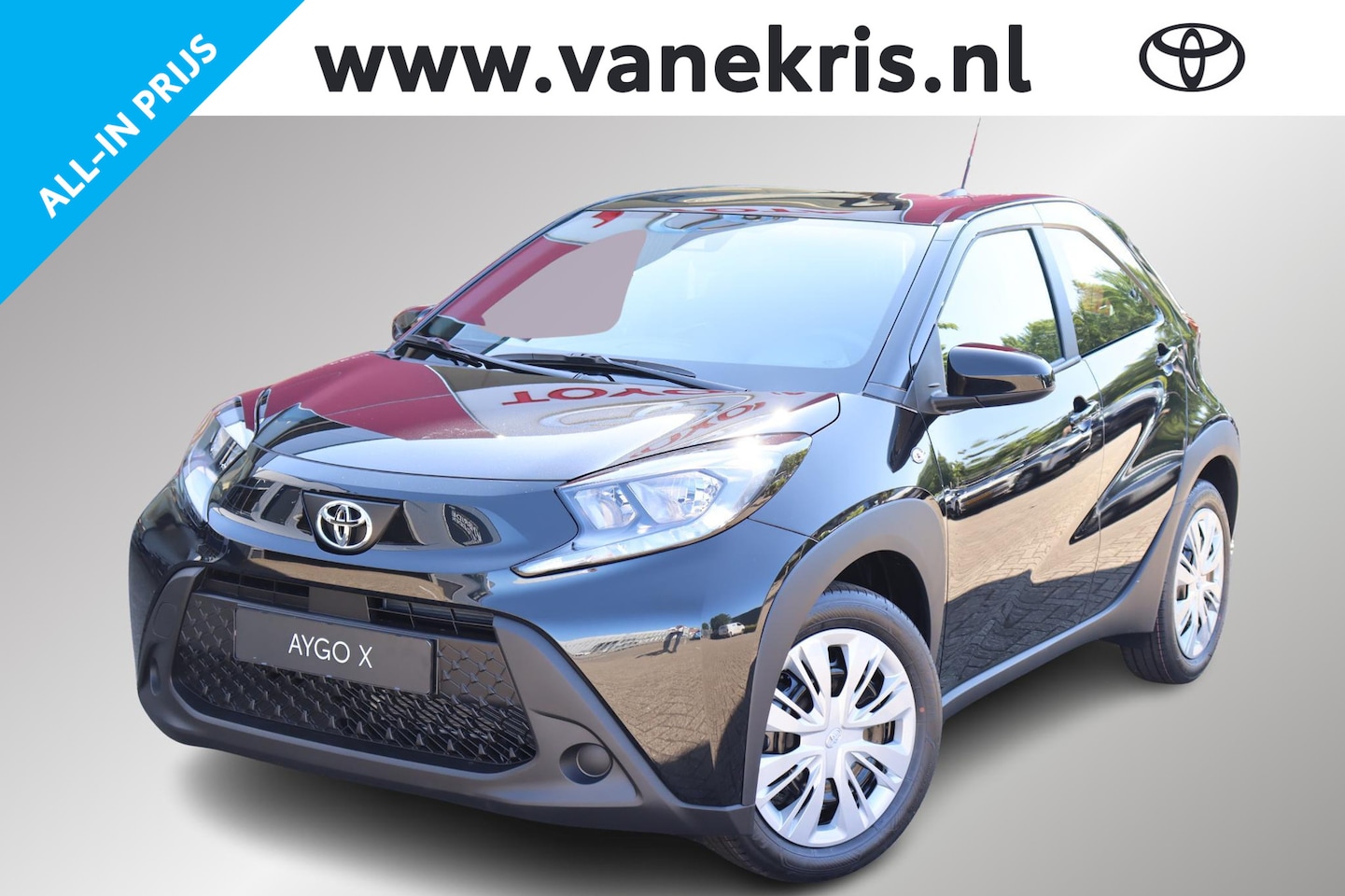 Toyota Aygo X - 1.0 VVT-i play Automaat , NIEUW, LEVERBAAR 09-25 met €1.000 voordeel - AutoWereld.nl