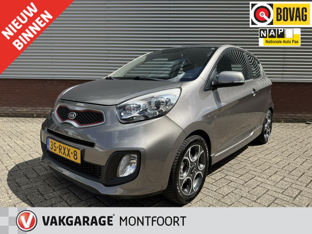 Kia Picanto - 1.0 CVVT ISG Comfort Pack|Keyless|Camera|Bluetooth|LED|Elek.Ramen|Airco| - AutoWereld.nl