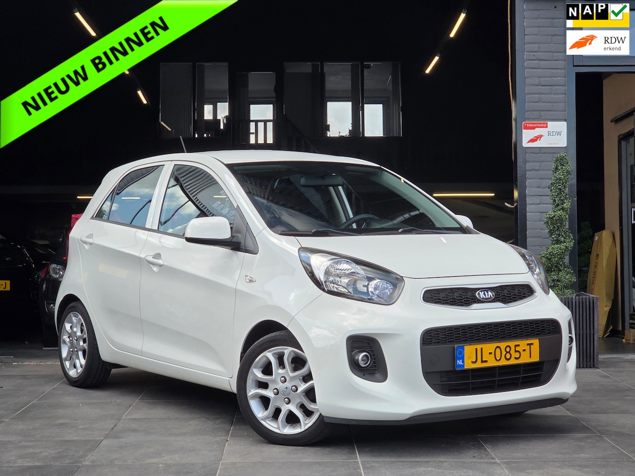 Kia Picanto - 1.0 CVVT EconomyPlusLine|Airco|APK|NAP|5 Deuren - AutoWereld.nl