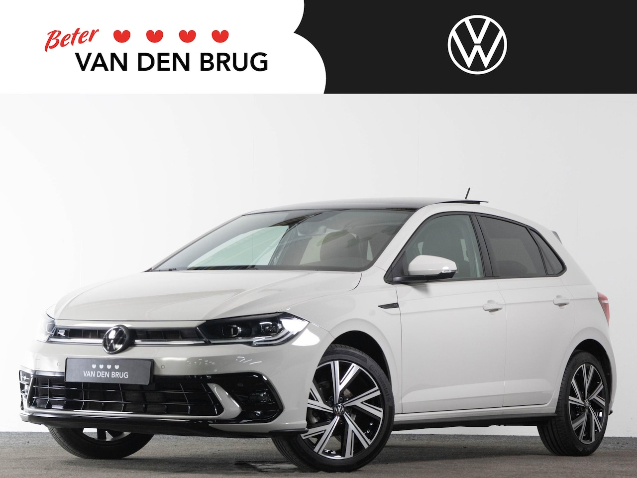 Volkswagen Polo - R-Line 1.0 TSI 95 PK DSG | LED Matrix IQ | Panoramadak | Achteruitrijcamera | Travel Assis - AutoWereld.nl