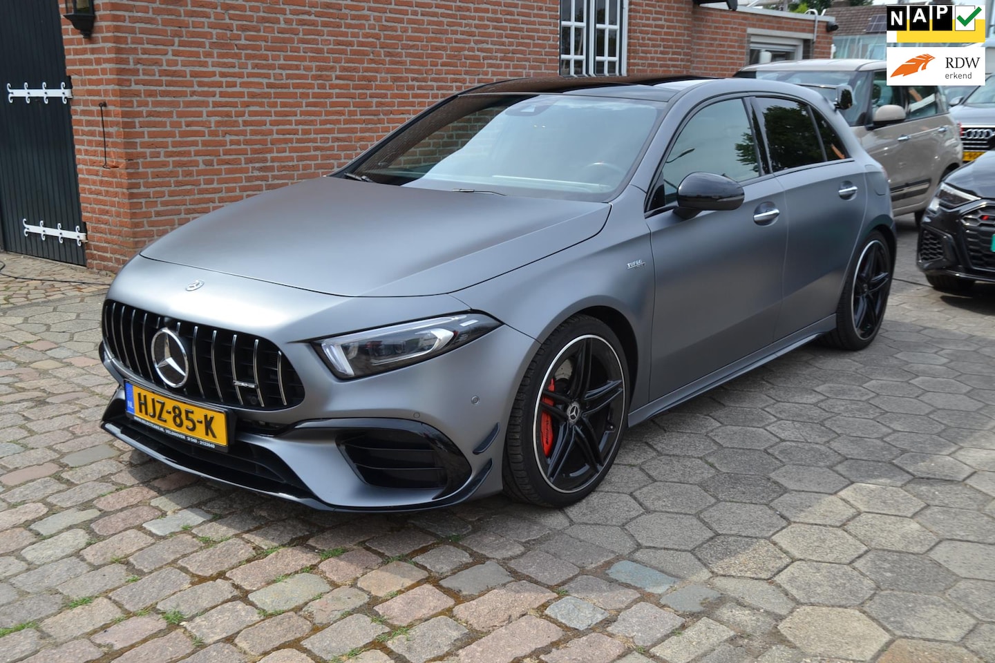 Mercedes-Benz A-klasse - AMG 45 S 4MATIC+ Premium Plus - Schaalstoelen - Panoramadak - Airco - Navi+Camara - El.Sto - AutoWereld.nl