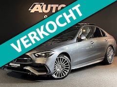 Mercedes-Benz C-klasse - 300 e AMG Line Limousine Pano/Memoryseats/360Camera/Ambientlight/19"/Keyless/ACC
