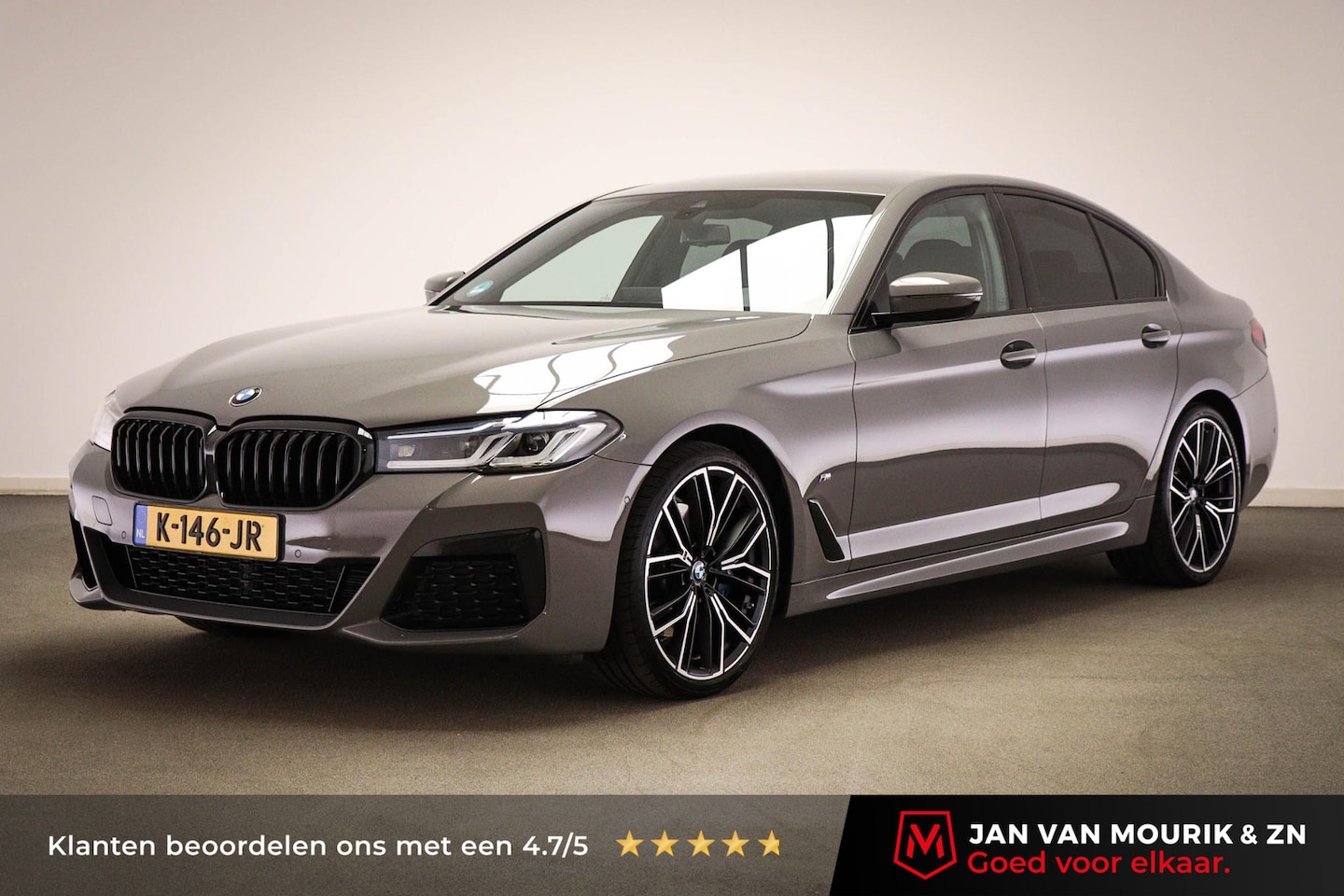 BMW 5-serie - 530i M-Sport High Executive Edition | AUDIO MEDIA / PARKING- PACK | LASER LED | 20" - AutoWereld.nl