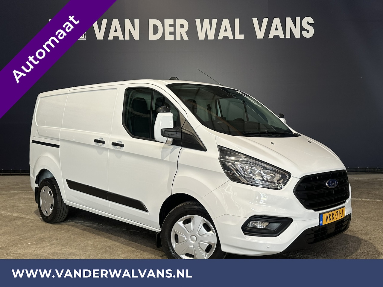 Ford Transit Custom - 2.0 TDCI 130pk Automaat L1H1 Euro6 Airco | Camera | Trekhaak | Android Carplay | Cruisecon - AutoWereld.nl
