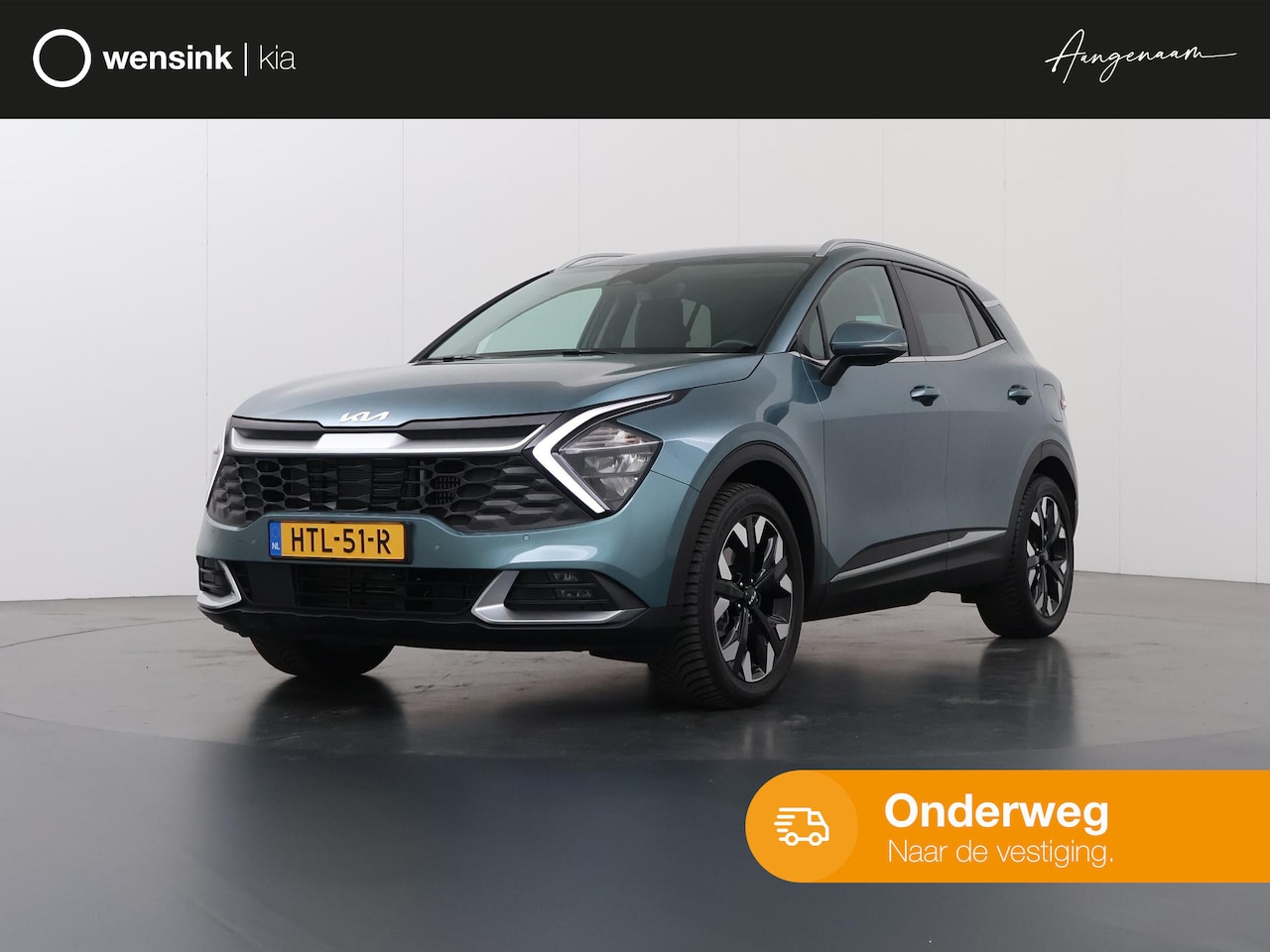 Kia Sportage - 1.6 T-GDi Plug-in Hybrid AWD DynamicLine Edition | Stoel/Stuurwielverwarming | Navigatie | - AutoWereld.nl
