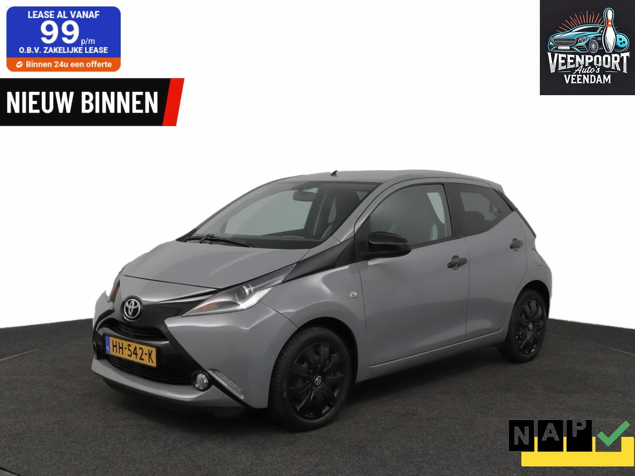 Toyota Aygo - 1.0 VVT-i x-play Camera Airco - AutoWereld.nl