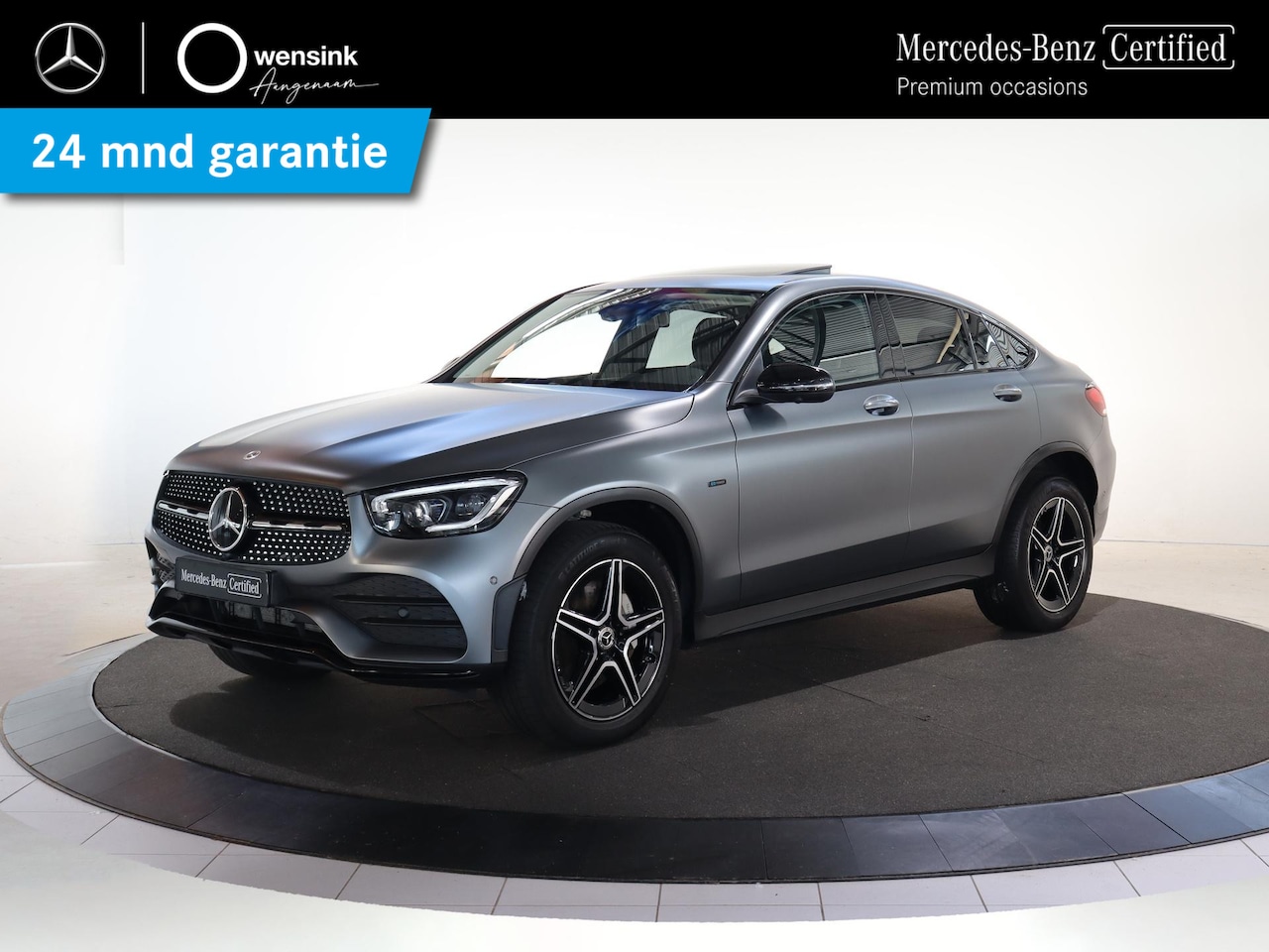 Mercedes-Benz GLC-klasse Coupé - 300e 4MATIC | Panoramadak | Rijassistentiepakket | Trekhaak | Burmester | Keyless | Multib - AutoWereld.nl