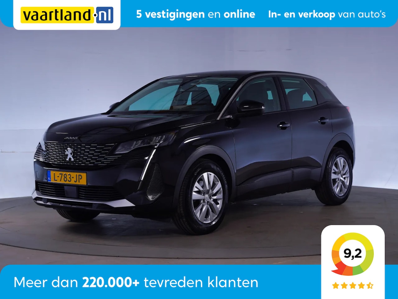 Peugeot 3008 - 1.2 PureTech Premium NW-Model Aut. [ Navi Keyless Camera ] - AutoWereld.nl