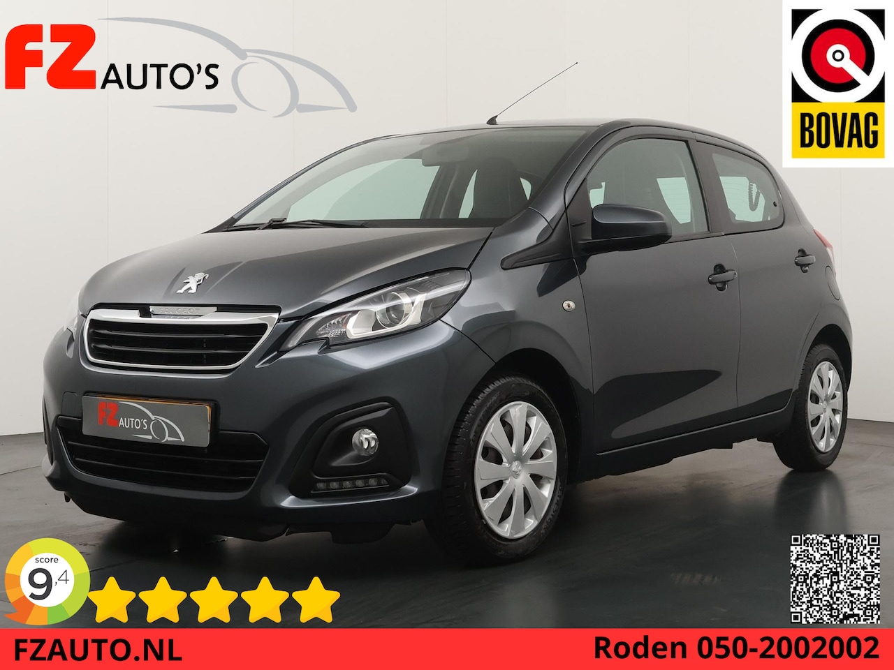 Peugeot 108 - 1.0 e-VTi Active - Trekhaak - Airco - Radio - AutoWereld.nl
