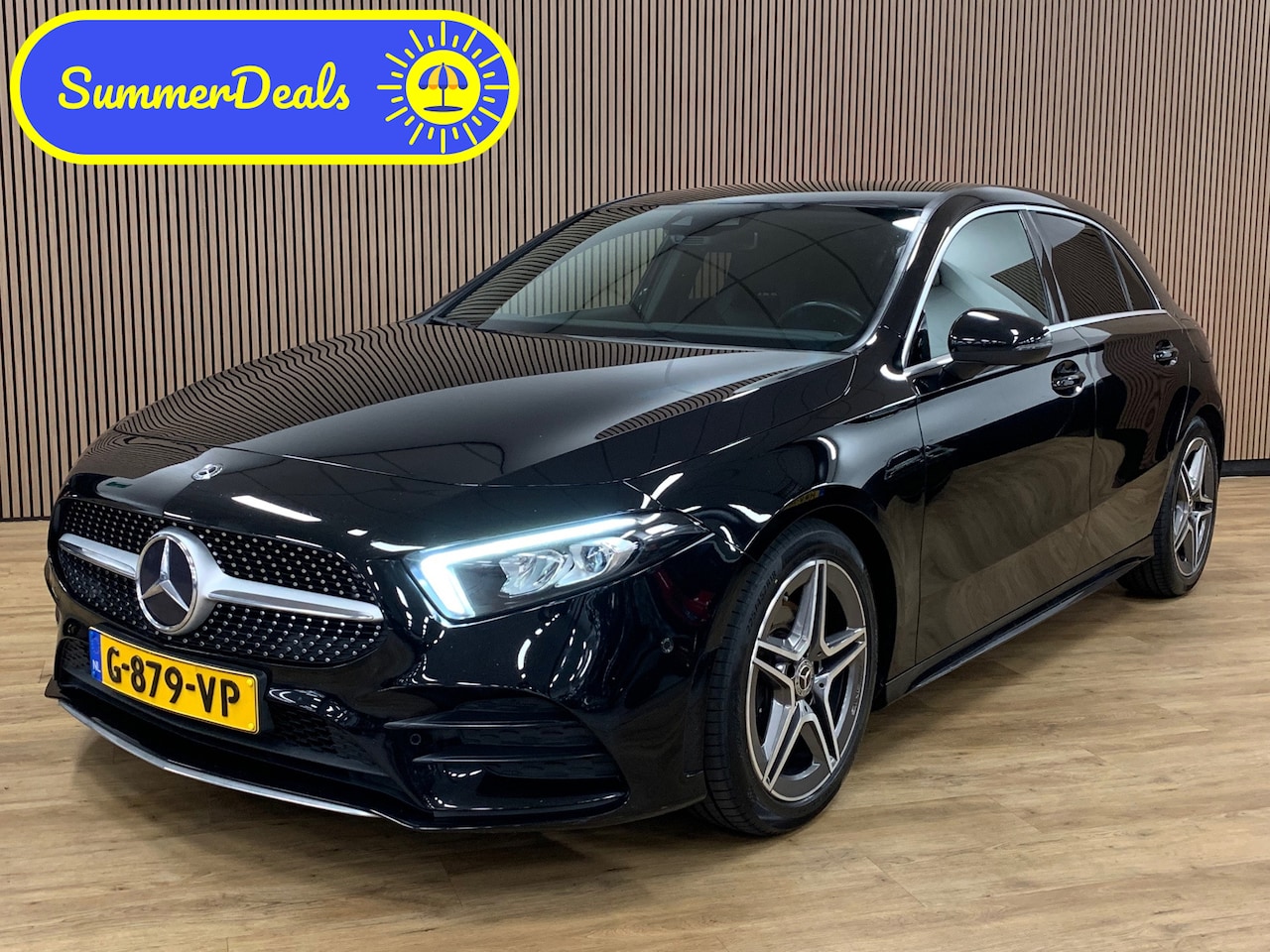 Mercedes-Benz A-klasse - 180 Business Solution AMG|Automaat|LED|Camera|Navigatie| - AutoWereld.nl