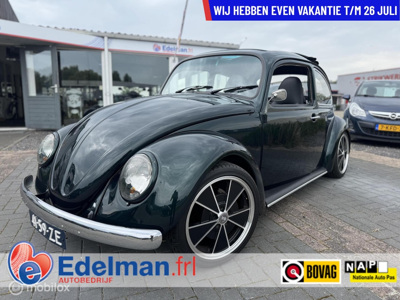 Volkswagen Kever - Ragtop 2.4 Porsche motor - AutoWereld.nl