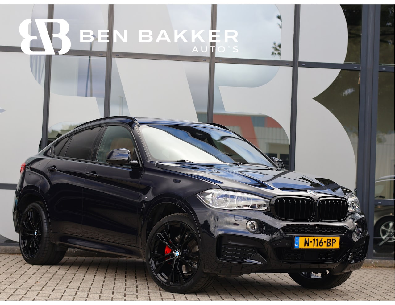 BMW X6 - xDrive35i 306PK M Sport | ACC | HUD | Harman/Kardon| Leder | Cam | - AutoWereld.nl