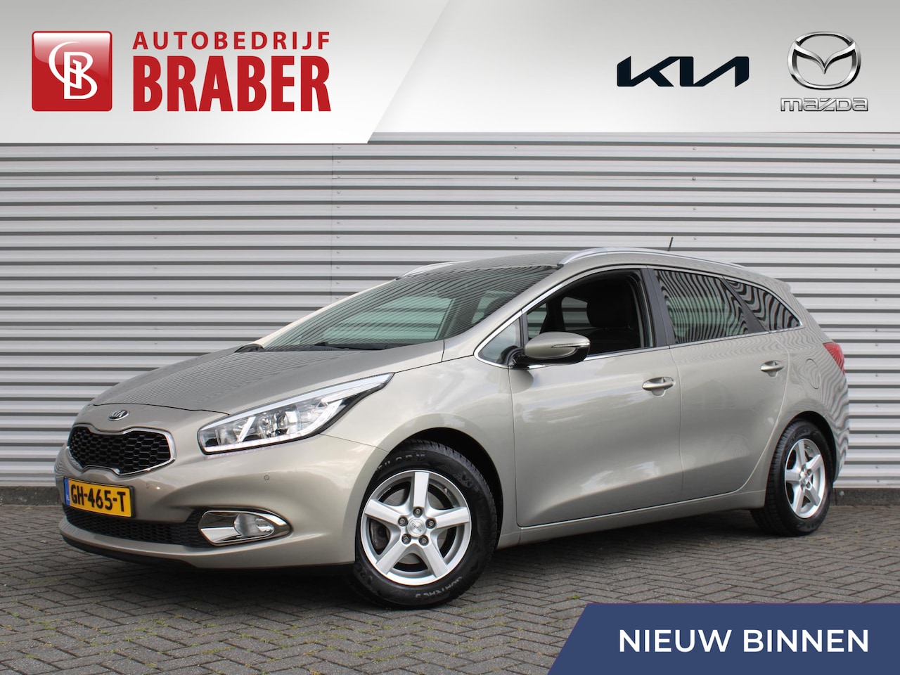 Kia Cee'd Sportswagon - 1.6 GDI DynamicLine | Trekhaak | All season | Airco | Navi | Camera | Cruise | 15 " LM | - AutoWereld.nl