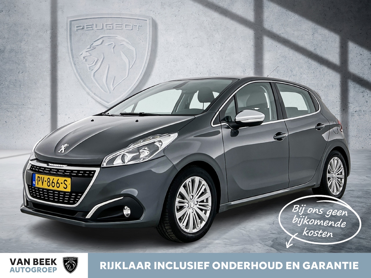 Peugeot 208 - 82 PK Allure | Trekhaak | Rijklaar | Navigatie | Parkeersensoren | - AutoWereld.nl