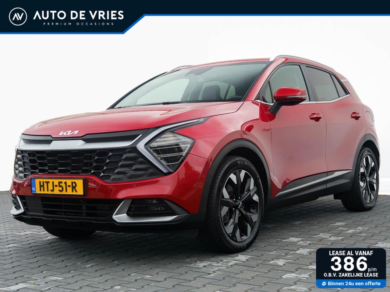 Kia Sportage - 1.6 T-GDi Plug-in Hybrid AWD DynamicPlusLine | Carplay | Adaptive cruise | Trekhaak - AutoWereld.nl