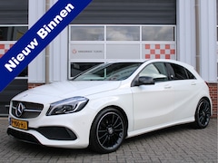 Mercedes-Benz A-klasse - 180 AMG Night Edition Plus /NAVI/Camera/PDC/Leder/18'LM/Dynamic Select/Cruise control/Clim