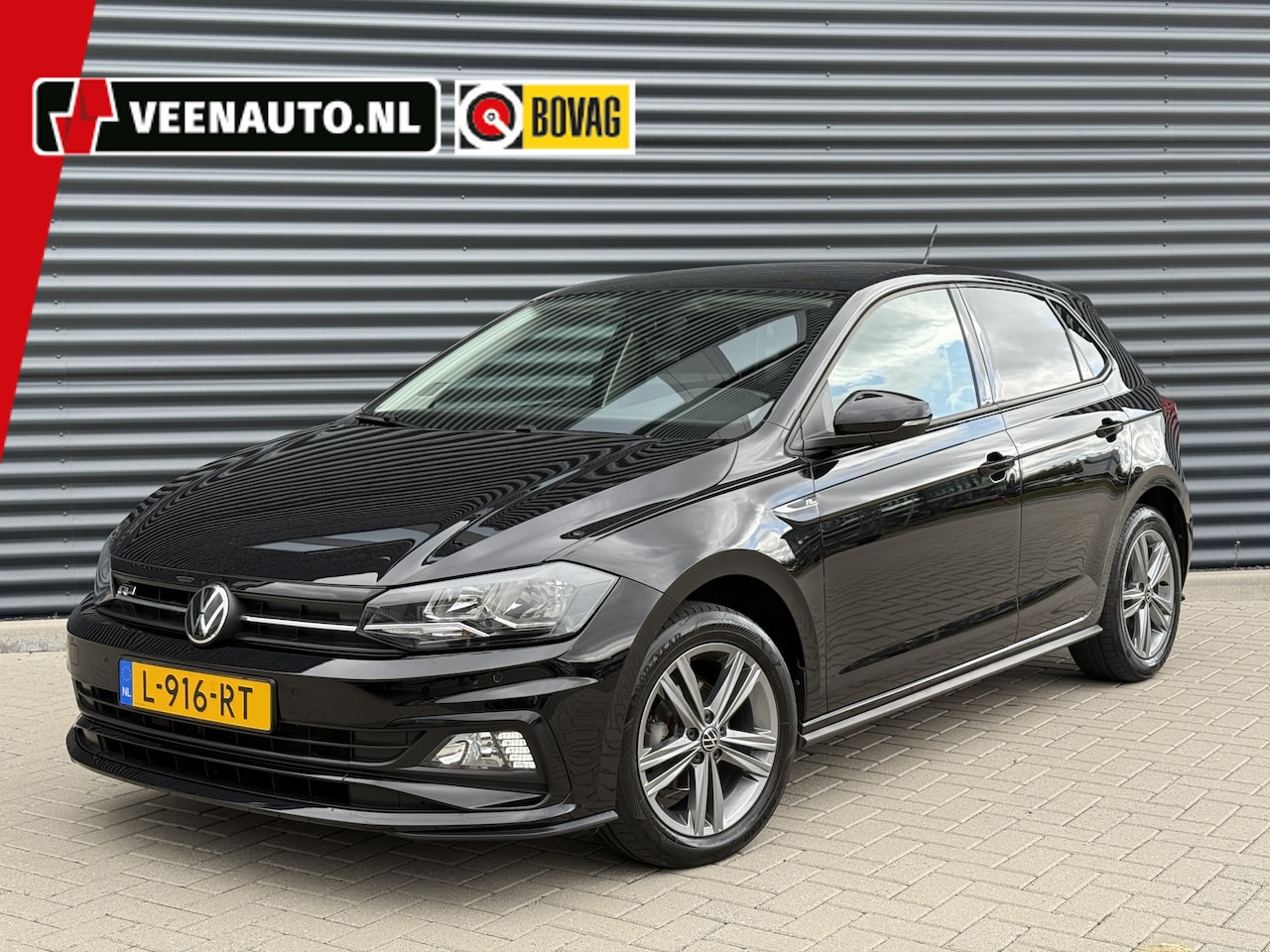 Volkswagen Polo - 1.0 TSI R-Line Apple/Android/Navi/Adap Cruise - AutoWereld.nl