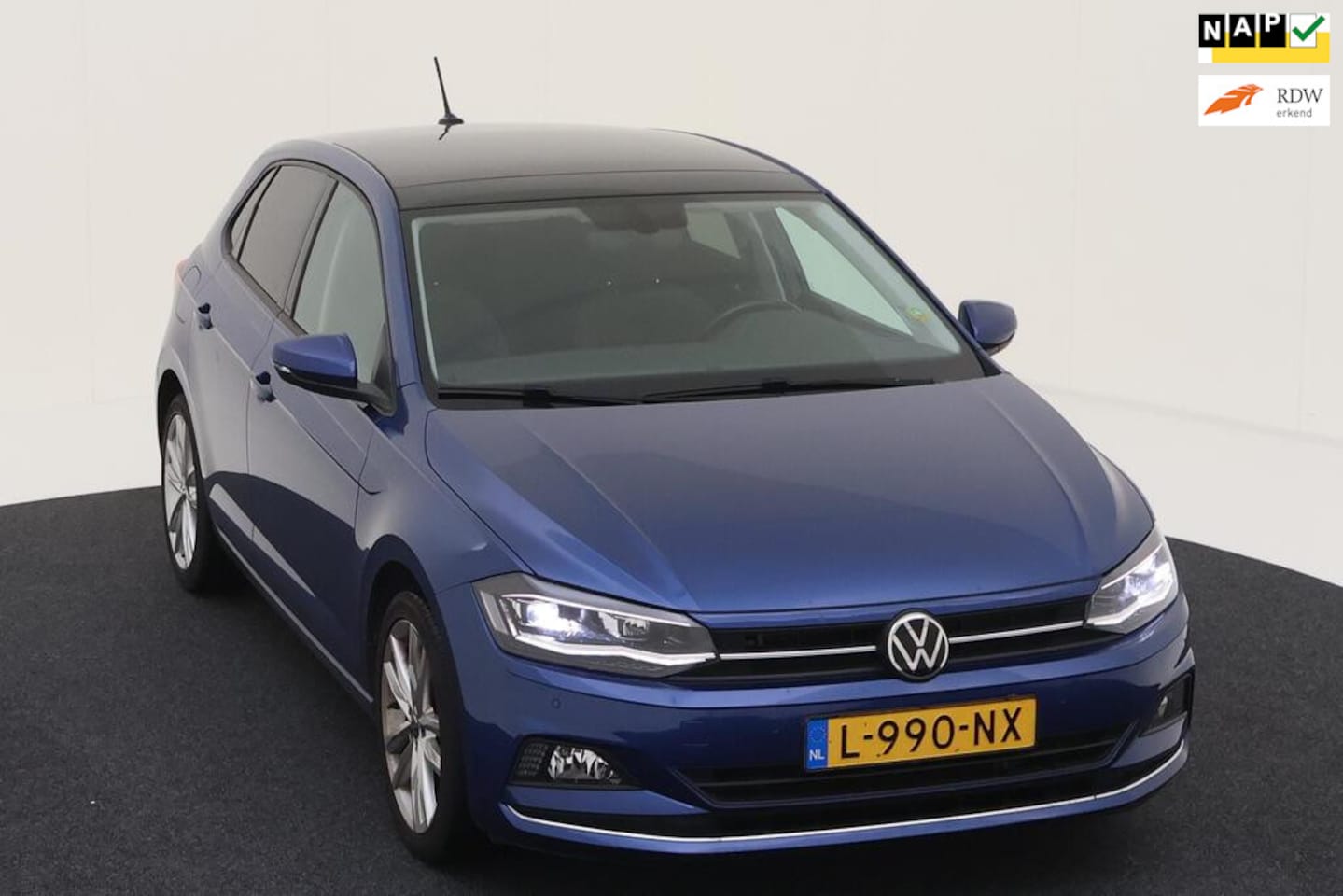 Volkswagen Polo - 1.0 TSI HIGHLINE PANORAMA VIRTUAL LED NAP EERSTE EIGENAAR NAP ORIGINEEL NEDERLANDSE AUTO - AutoWereld.nl