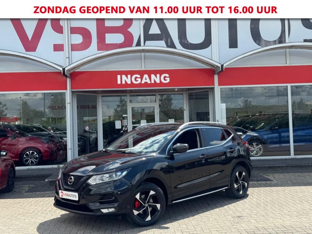 Nissan Qashqai - 1.3 DIG-T 140PK FACELIFT N-DESIGN LED CARPLAY NAVI PANO-DAK CAMERA AIRCO LMV PDC - AutoWereld.nl