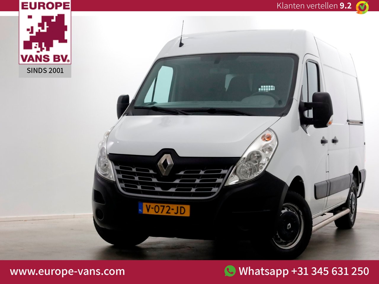 Renault Master - T35 2.3 dCi E6 L1H2 Airco/Camera/2x Schuifdeur 09-2017 - AutoWereld.nl