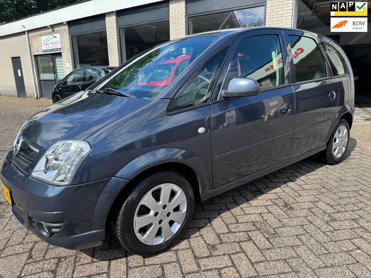 Opel Meriva - 1.6-16V Temptation AIRCO ORG 113520 KM NAP LM VELGEN NETTE STAAT! ZEER MOOI. - AutoWereld.nl