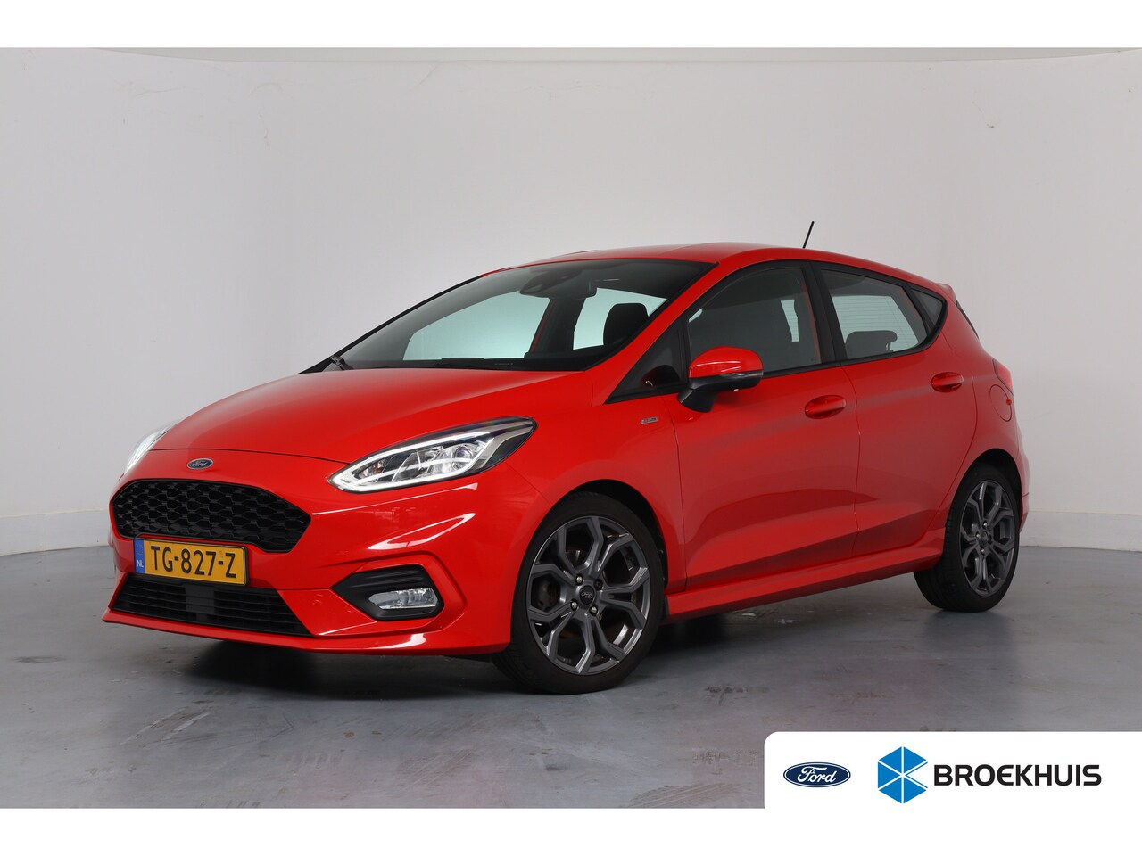 Ford Fiesta - 1.0 EcoBoost ST-Line | Navi | Winter Pack | Clima | DAB | Cruise Control | Lichtmetalen Ve - AutoWereld.nl