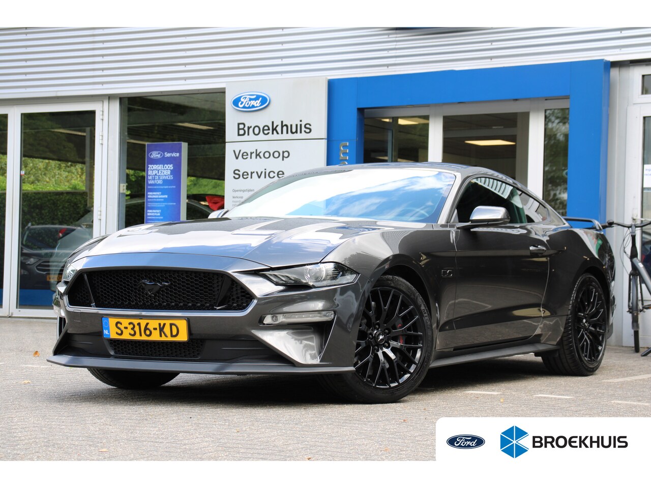 Ford Mustang Fastback - 5.0 V8 GT | UNIEK! | DEALER OH! | PERFORMANCE | 20'' | STOELVERWARMING & KOELING | LEDER | - AutoWereld.nl
