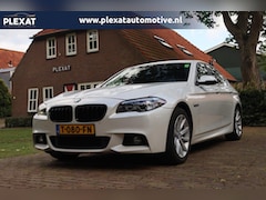 BMW 5-serie - 520d High Executive Aut. | M-Pakket | Parelmoer Wit | Lederen Interieur | Stoelverwarming