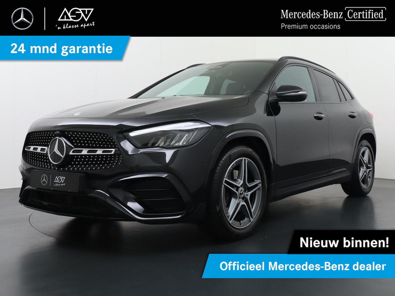 Mercedes-Benz GLA-Klasse - 200 AMG Line Panoramadak, wegklapbare trekhaak, Nightpakket - AutoWereld.nl