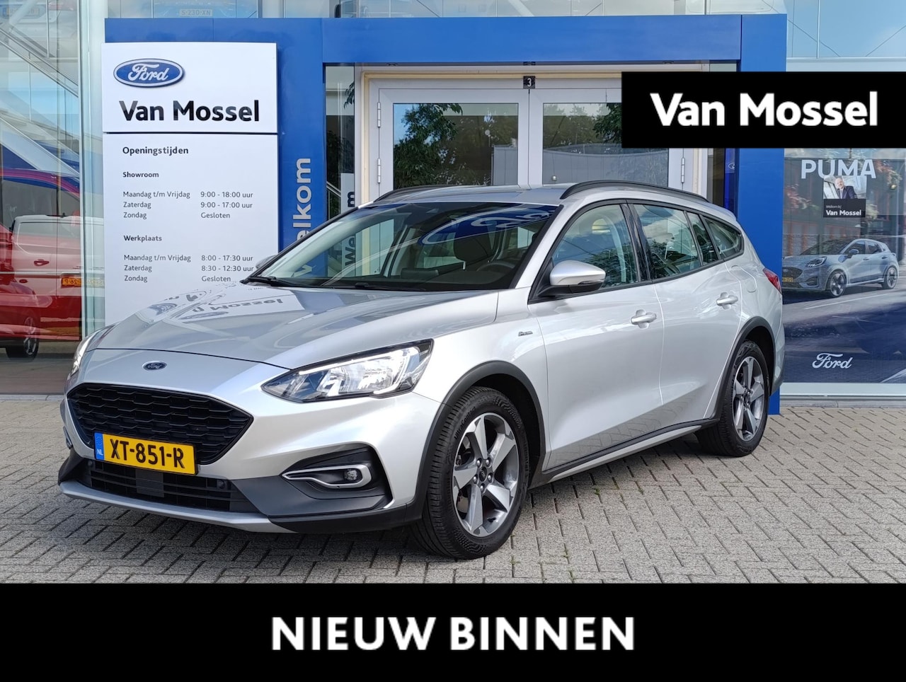 Ford Focus Wagon - 1.0 EcoBoost Active Business | Nieuwstaat! | Stoel/stuur voorruitverwarming | Navigatie | - AutoWereld.nl