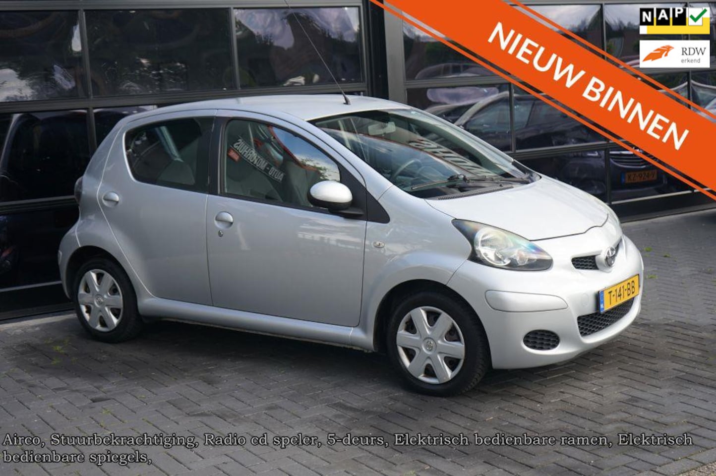 Toyota Aygo - 1.0-12V Access 1.0-12V Access, Airco Elek pakket, Nieuwe apk - AutoWereld.nl