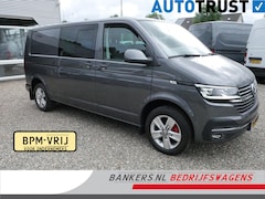 Volkswagen Transporter - 2.0 TDI 150PK L2H1DSG Dubbel Cabine NIEUWSTAAT 2 x Schuifdeur,