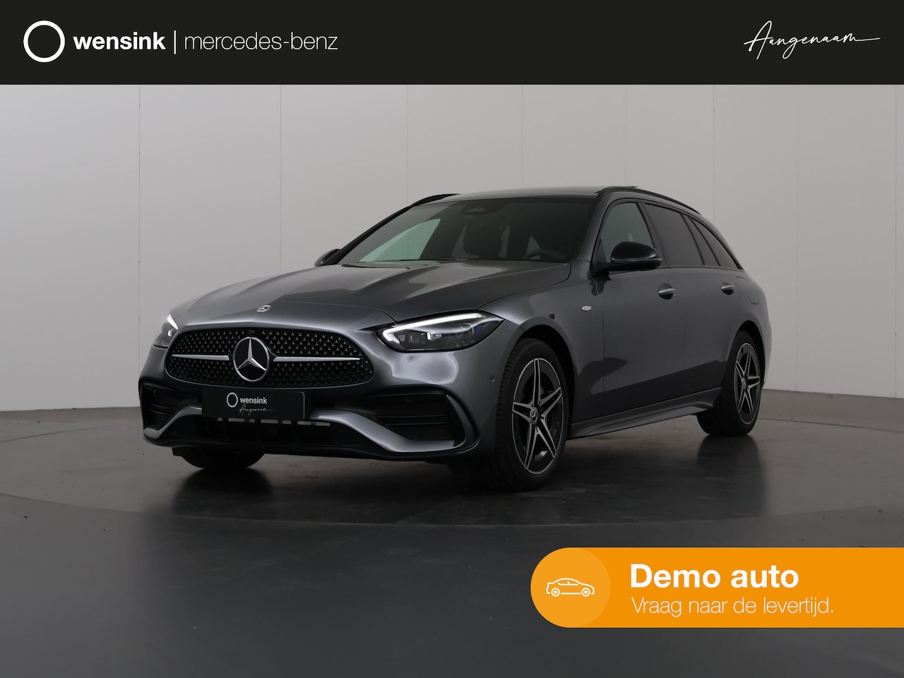 Mercedes-Benz C-klasse Estate - 300 e Business Solution AMG 300 e Business Solution AMG Night pakket | Panoramadak | 18 in - AutoWereld.nl