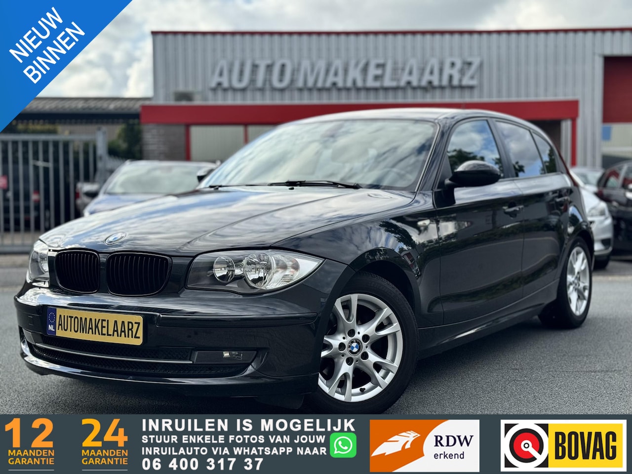 BMW 1-serie - 120i Business Line NAP NAVI CLIMA 170PK - AutoWereld.nl
