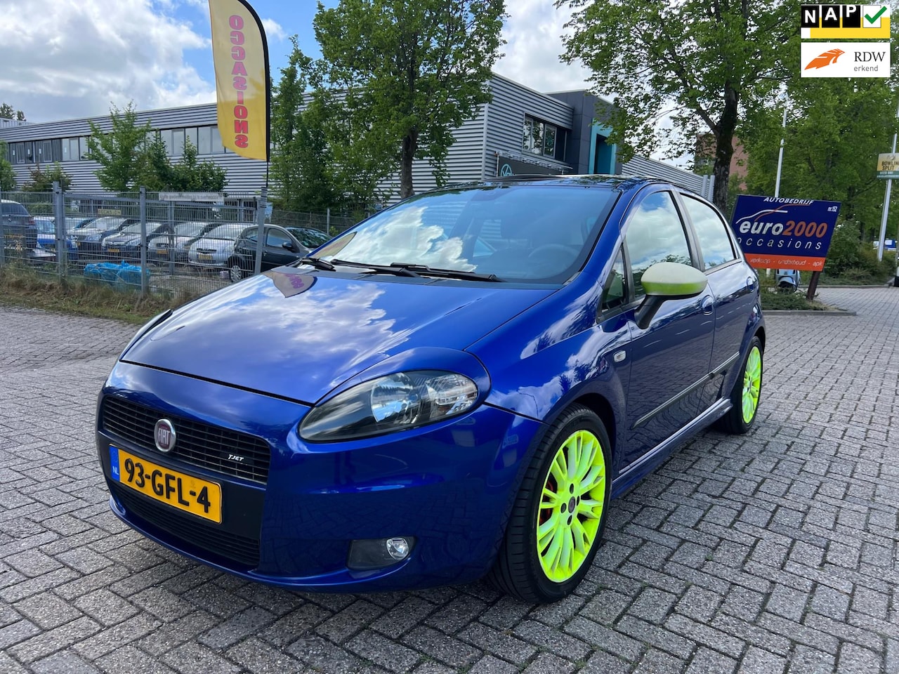 Fiat Grande Punto - 1.4-16V Sport - AIRCO - NETTE STAAT - AutoWereld.nl