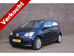 Volkswagen Up! - 1.0 move up BlueMotion, navigatie, blauw metallic, 5 deurs, alu velgen Zeer mooie auto