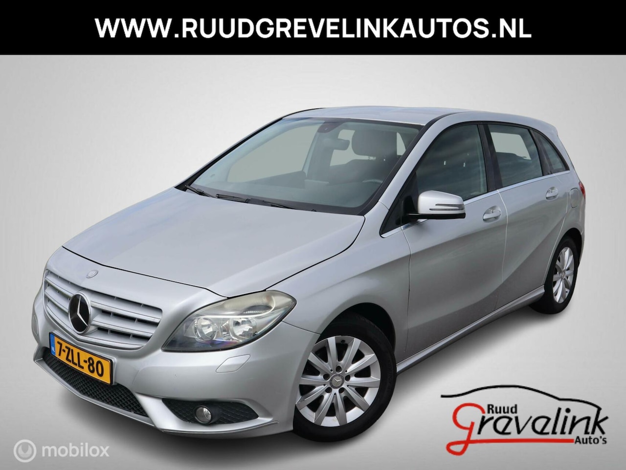 Mercedes-Benz B-klasse - 180 123 PK H6 Navigatie Stoelverwarming Trekhaak Parkeersensoren - AutoWereld.nl