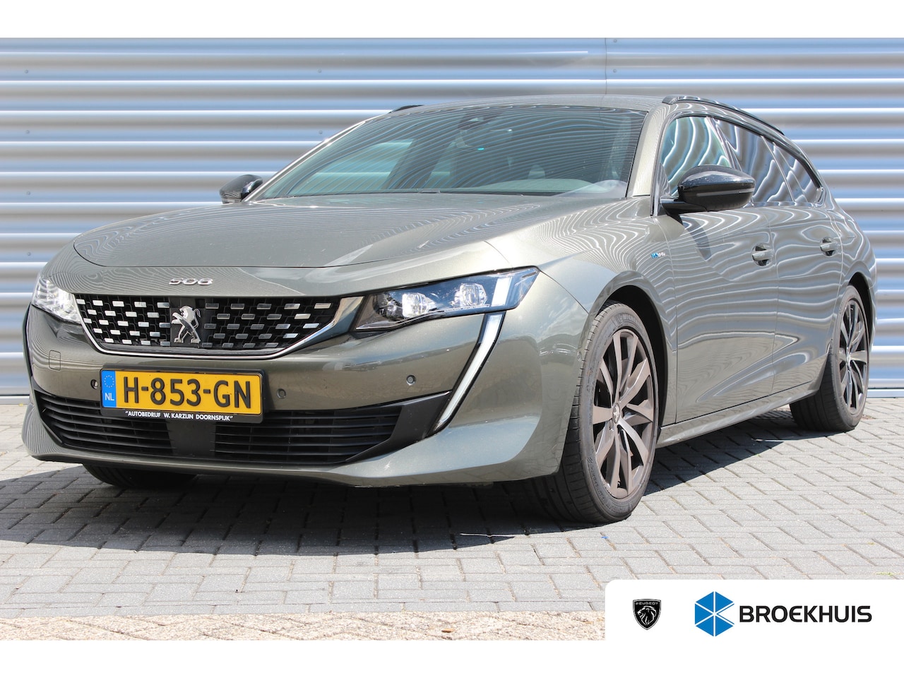 Peugeot 508 SW - 1.6 HYBRID 225PK GT PACK AUTOMAAT / NAVI / LEDER / CLIMA / PDC / AGR / 18" LMV / CAMERA / - AutoWereld.nl